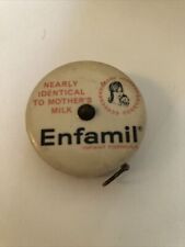 Used, Enfamil Infant Formula Celluloid Advertising Tape Measure Evansville In. 1950’s for sale  Shipping to South Africa