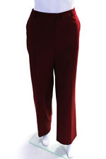 Calça social Patrick Mendes feminina plissada gancho e olho perna reta vermelha tamanho EUR42 comprar usado  Enviando para Brazil