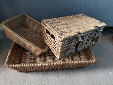 Bundle wooden baskets for sale  ELY