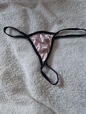 Thongs pink satin for sale  LINCOLN