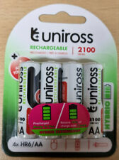 Uniross rechargeable batteries for sale  PLYMOUTH