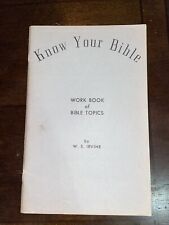 Know bible work for sale  Bakersfield