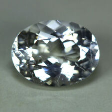 4.00 Cts_Diamond Sparkle_100 % Natural Unheated White Pollucite_Afghanistan, used for sale  Shipping to South Africa