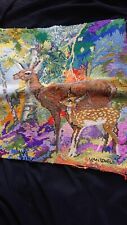 Vintage tapestry deer for sale  UK