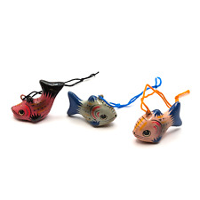 Talavera fish ornaments for sale  Bedford