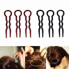 9/15 Pcs U-shaped Bun Hair Pin Clip Grips Brown Wavy Salon Hairpins for sale  Shipping to South Africa