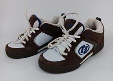 Heelys Mens US Size 8 White And Brown Style #9175 BKC 0607 Skate Shoe  for sale  Shipping to South Africa