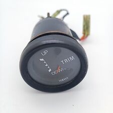 YAMAHA TRIM GAUGE ASSEMBLY 2 inch OEM Up - Down Black f/ Outboard Engine 12V, used for sale  Shipping to South Africa