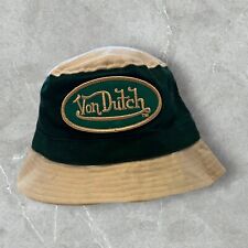 Usado, Sombrero Cubo Von Dutch Niños Beige y Verde - Talla Única Unisex - Nuevo Sin Etiquetas segunda mano  Embacar hacia Argentina