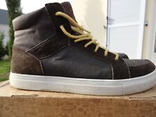 Brown suede sneakers d'occasion  Chatou