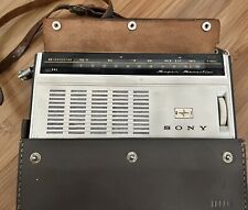 Vintage Sony TR-818 Portable Radio with Case for sale  Shipping to South Africa