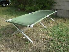 Used, USGI MILITARY CAMPING COT HEAVY DUTY FRAME SLEEPING BED OD GREEN FOLDING (USED) for sale  Shipping to South Africa