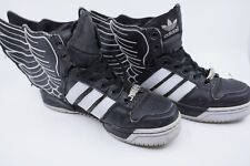Adidas masculino tamanho 6 Jeremy Scott Wings preto e branco EUA, usado comprar usado  Enviando para Brazil