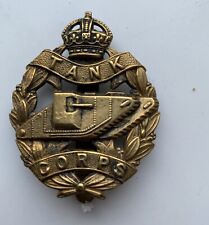 Tank corps brass for sale  HUDDERSFIELD
