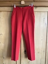 Zara red trousers for sale  CARDIFF