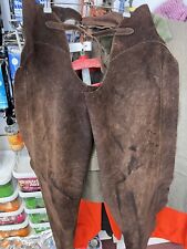 Full suede chaps for sale  WESTON-SUPER-MARE