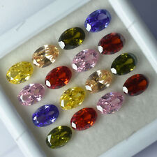 9 Pcs Natural Certified Sapphire Mix Color Oval Shape Loose Gemstone 7x5 MM Lot for sale  Shipping to South Africa