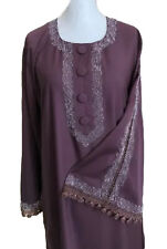 Lace rhinestone abaya for sale  HULL