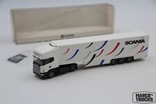 Wiking Scania 144 530 Topline Kühlsattelzug „Scania“ Werbemodell 1:87 /WI1174 comprar usado  Enviando para Brazil