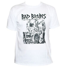 Bad cervelli HARDCORE PUNK ROCK BAND GIG Poster T-SHIRT GRAPHIC Unisex Top Nuove usato  Spedire a Italy