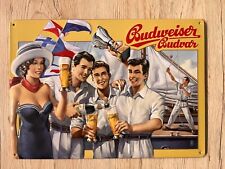 Blechschild budweiser bier gebraucht kaufen  Freystadt