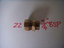 22mm copper bsp for sale  NEWTOWNARDS