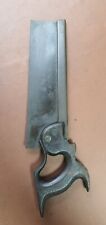 Antique English Steel Back Tennon Saw for sale  Shipping to South Africa