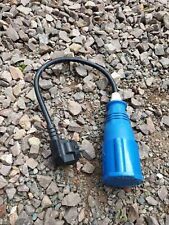 Used, Continental European Mains Hook Up Conversion Adapter Lead 230V 16A - Caravan for sale  NUNEATON