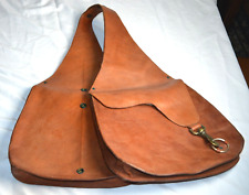 Vtg leather saddlebags for sale  San Dimas
