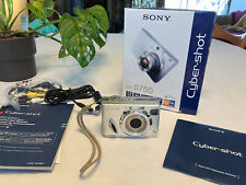 Câmera Digital Sony Cyber-shot DSC-S750 7MP Testada com Caixa Original/Manual/Mem Stick comprar usado  Enviando para Brazil