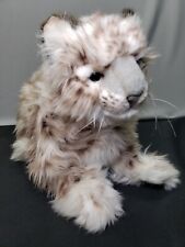 Hansa Snow Leopard Cub Kitten Plush Pouncing 14" Portraits Of Nature Rare EUC for sale  Shipping to South Africa