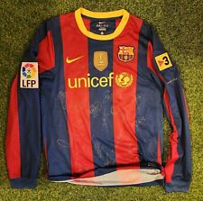 Camiseta de partido Messi Barcelona 2010 segunda mano  Argentina 