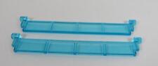 4218 LEGO Parts~(2) Garage Roller Door Section w/o Handle 4218 TRANS LT BLUE, used for sale  Shipping to South Africa