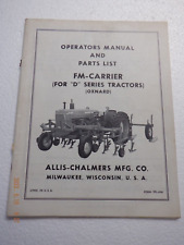Allis chalmers carrier for sale  Shipping to Ireland