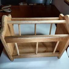 Wood magazine rack for sale  River Forest