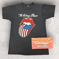 Camiseta original 1981 Rolling Stones Tour turnê norte-americana cena estrelas serve para P comprar usado  Enviando para Brazil