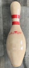 AMF 300 Perfect Game Score Award Wooden Maple Bowling Centers Pin Trophy for sale  Shipping to South Africa