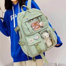 Women Backpacks Multi-Pocket School Backpack Student Girls Laptop Book Pack, used for sale  Shipping to South Africa