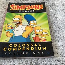 Simpsons colossal compendium for sale  DOWNHAM MARKET
