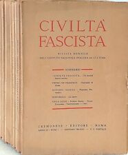 Civilta fascista rivista usato  Cattolica