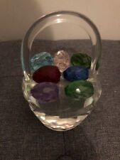 Easter basket crystal for sale  CAERPHILLY