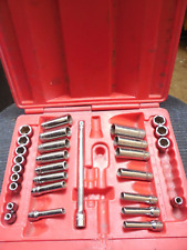 Snap-on 44pc 1/4 Drive 6pt SAE & Metric General Service Socket Set - Missing Pcs for sale  Shipping to South Africa
