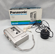 Vintage Panasonic RQ-356 Mini Gravador de Áudio Cassete Player Problema de Volume comprar usado  Enviando para Brazil