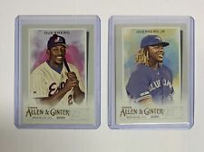 Vladimir Guerrero Sr. & Jr 2020 conjunto de 2 Dad & Son Topps Allen & Ginter, usado segunda mano  Embacar hacia Argentina