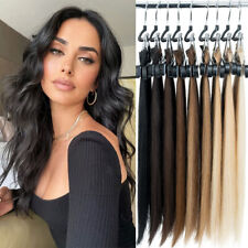 Clip In Extensions 100% Indian Remy Human Hair 4pcs Hairpieces 14/16/18/20/22", used for sale  Shipping to South Africa