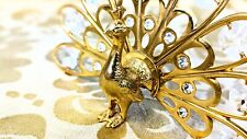 Peacock figurine gold for sale  Uncasville