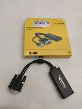 Delock Adapter VGA + audio na HDMI z kablem czarny 0,25m VGA + USB2.0-A / HDMI, używany na sprzedaż  PL