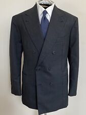 Used, RARE Orazio Luciano Vera Sartoria + Ambrosi Napoli Gray DB Custom Hand Made Suit for sale  Shipping to Canada