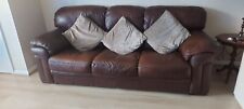 Leather seater sofa for sale  LIVERPOOL