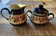Polish pottery creamer for sale  Millville
